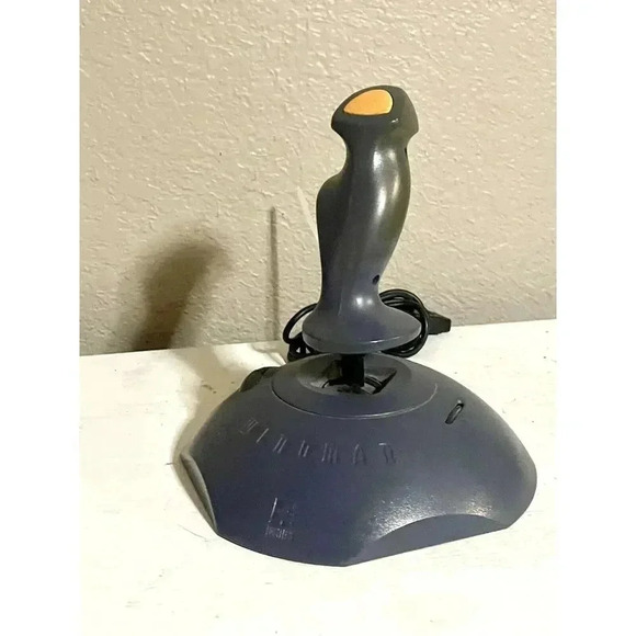 Vintage Logitech Wingman Joystick #3001 for PC & Mac Gaming Flight Sim Stick - Picture 2 of 4